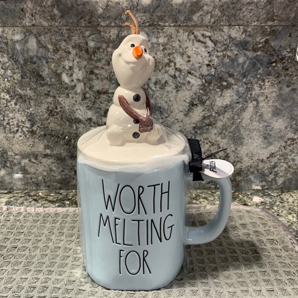 Rae Dunn Other - Rae Dunn WORTH MELTING FOR Olaf Topper Mug